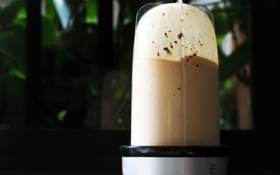 frappe de cafe bajo en calorias paso2