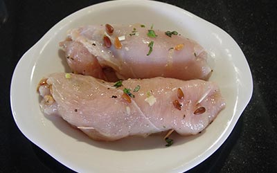 pollo duraznos secos pinones4