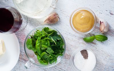 asparagus vinaigrette step5
