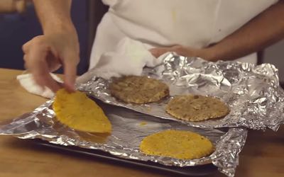 pop corn arepa step3