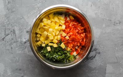 chicken mango sauce1