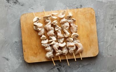 chicken portobella kabobs3