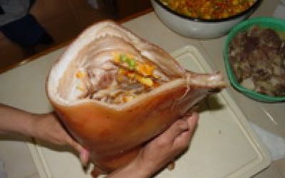 whole piglet or pig in a bag7