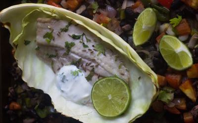 tilapia with cumin and guiso